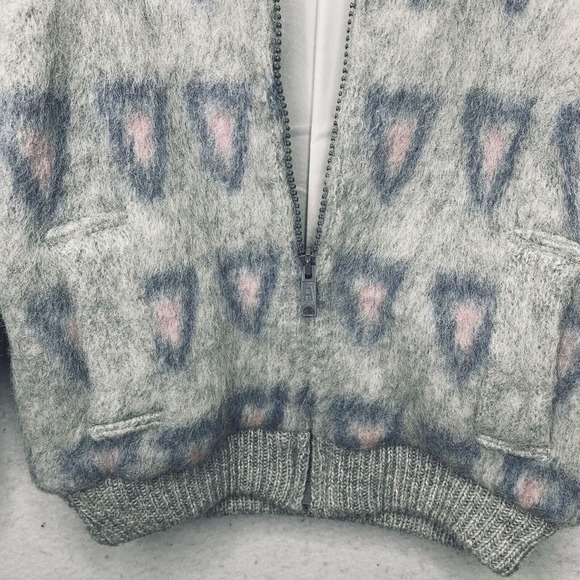 Spelana Scandinavian Wool Full Zip Coat Womens SM Made in Ireland NWT Vintage - Picture 5 of 11